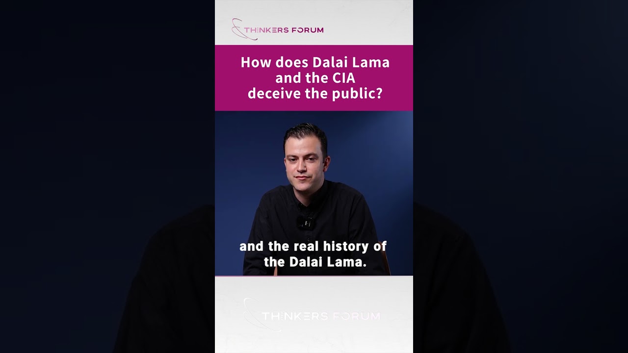 How does Dalai Lama and the CIA deceive the public?