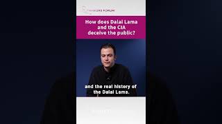 How does Dalai Lama and the CIA deceive the public?