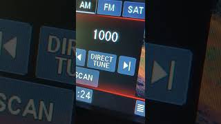 Staticy voices on AM (adjacent interference)