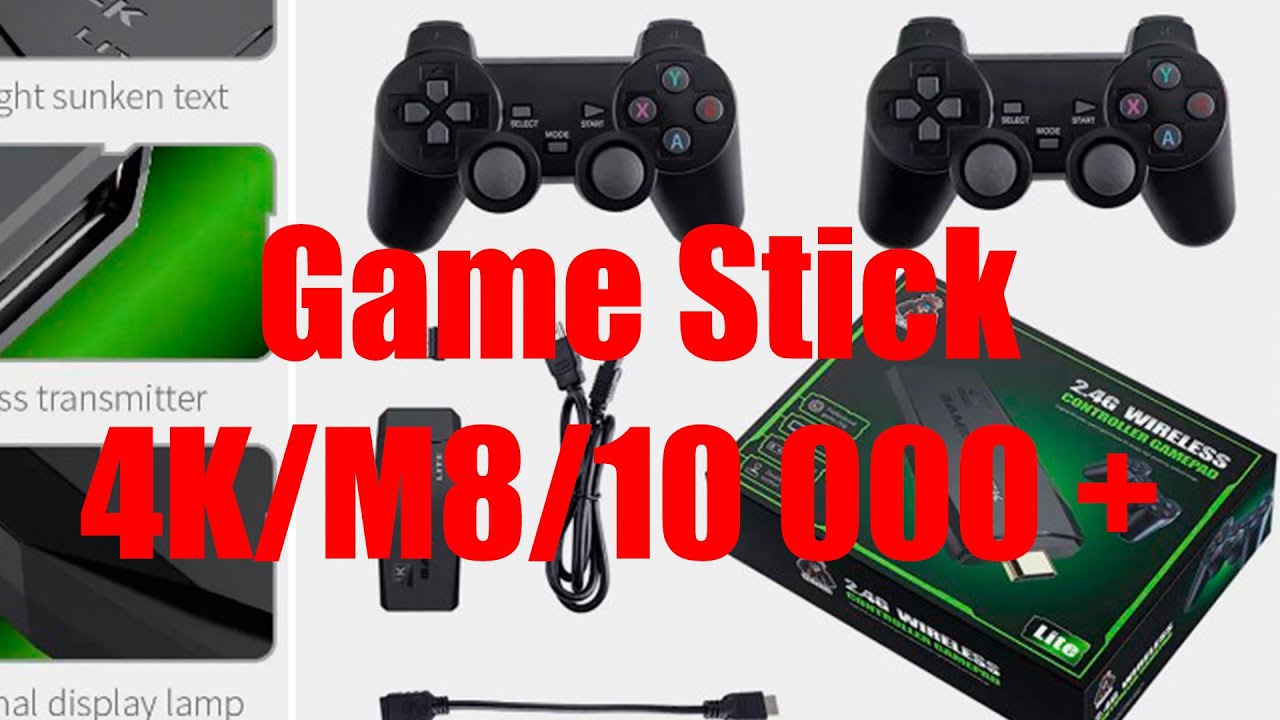 Game Stick x2.