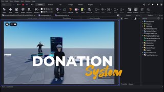 [FREE MODEL] Here's one of the map's revenue sources! Donation System | Roblox Studio