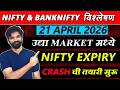 21 April 2026 मराठी निफ्टी & बँक निफ्टी विश्लेशन | Nifty Prediction & Bank Nifty Analysis #nifty