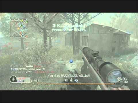 Call of Duty 4 Quick Scope Montage