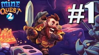 Mine Quest 2 walkthrough #1 - Best apps Android iOS gameplay for kids - free mobile video games screenshot 4