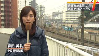 東京メトロ日比谷線が落書き被害　幅15メートルにわたり