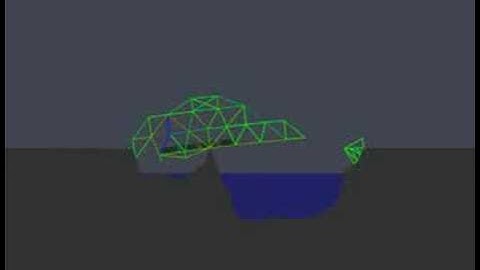 (old - Lvl13) Flying Train - Bridge Building Game