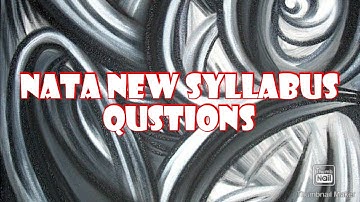 Nata new syllabus design principles questions with detailed explanation