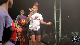 Vanie Tyrah live performance In Namagera play Grounds Jinja EKITUDHA NDI MUNDA ACTIVATION