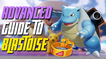 The Advanced Guide To Blastoise | Pokemon Unite Blastoise