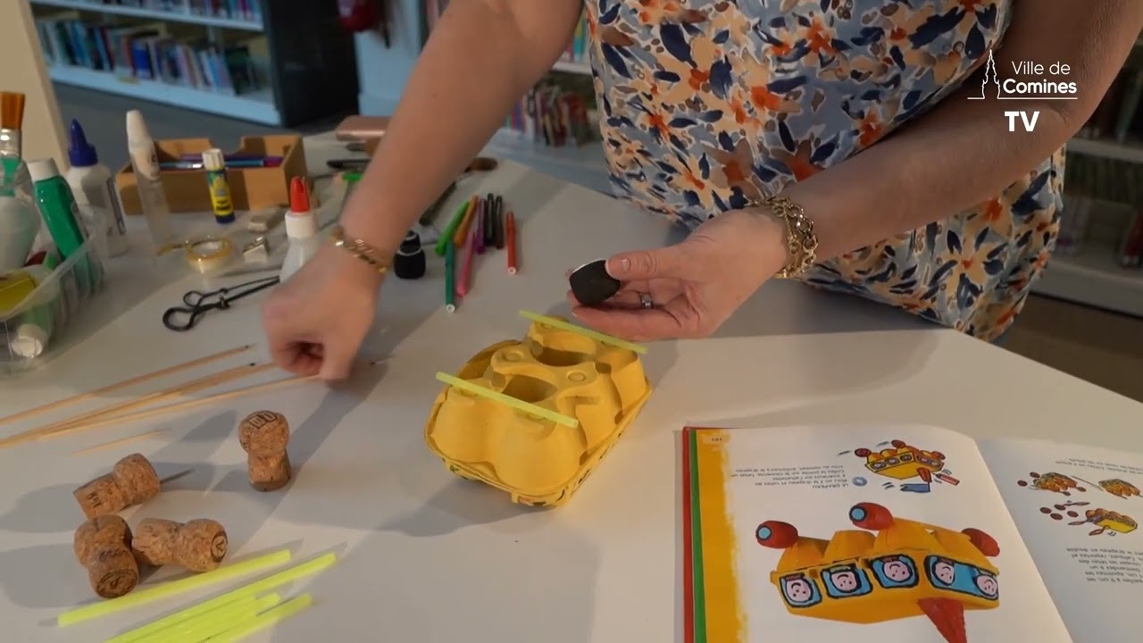 Les tutos de Véro : réalisez votre voiture d'œufs !