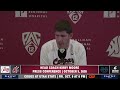 WSU Football: Kirby Moore and Student-Athletes | Utah State Week Press Conference | 10/5/26
