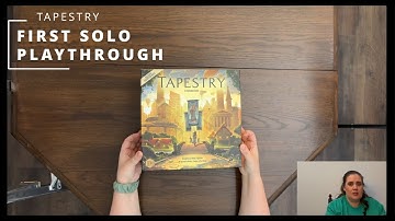 Tapestry - Solo Playthrough - First Time Solo - Board Game