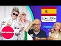 Reaction Italiana y Colombiana a Nebulossa - ZORRA  Spain 🇪🇸 Eurovision 2024