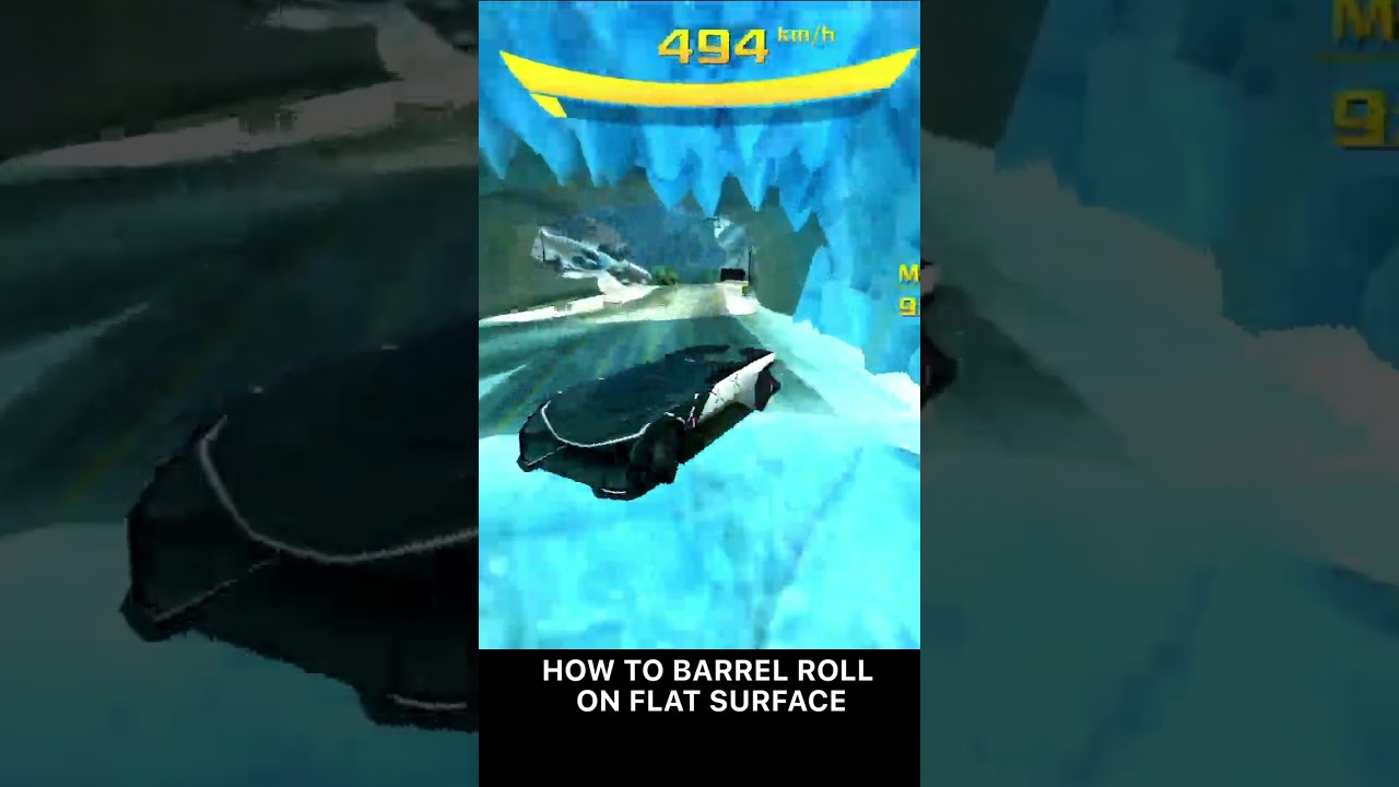 Asphalt 8 - How to barrel roll on flat surface (clickbait)