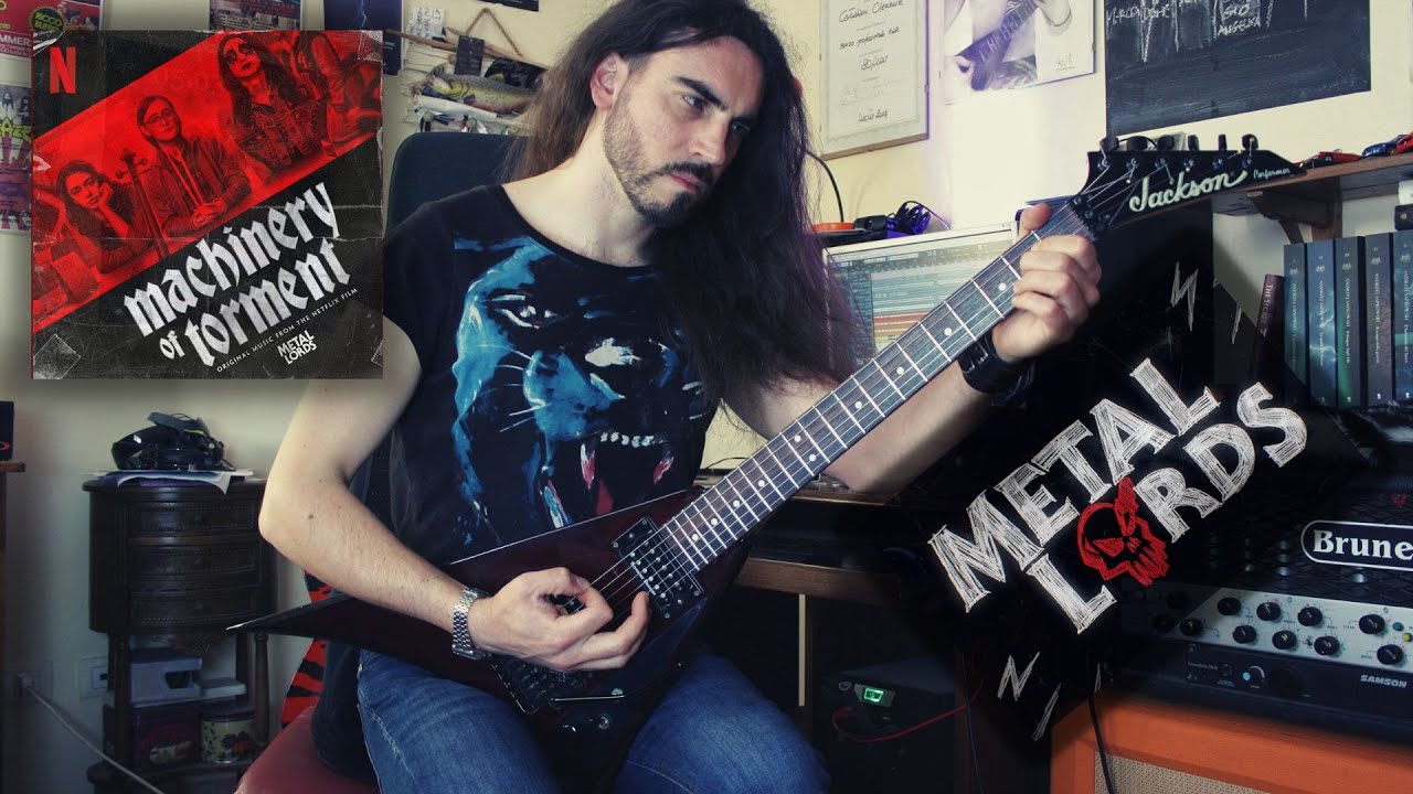 Metal Lords Machinery of torment complete guitar cover YouTube