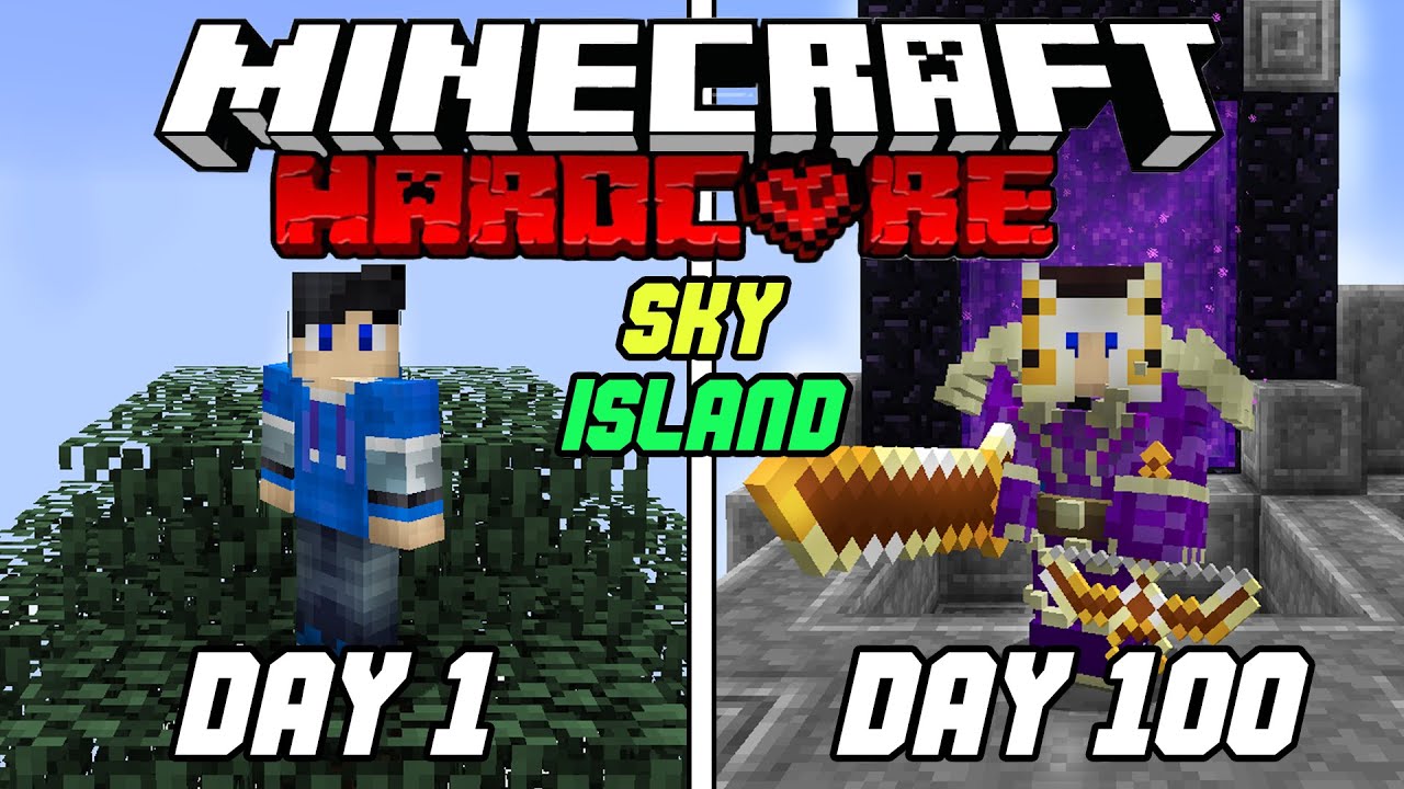 I Spent 100 Days in Modded SkyBlock Minecraft... Here's What Happened