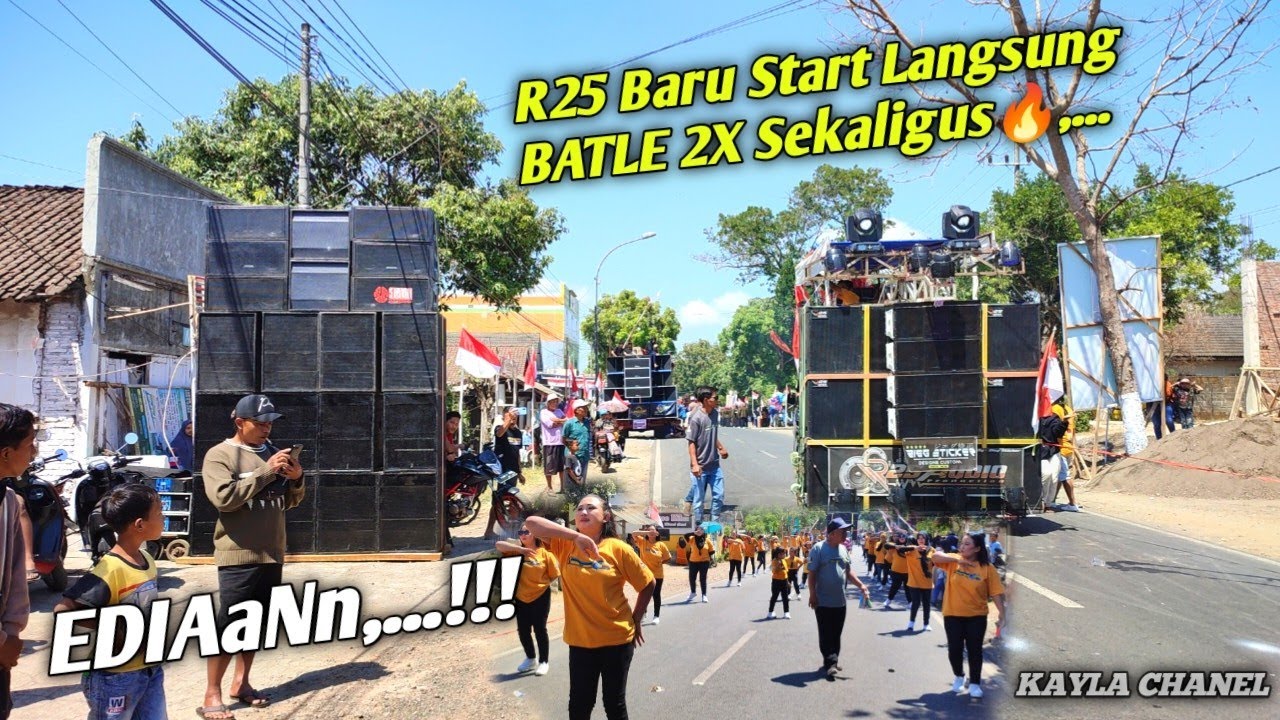 R25 BARU START LANGSUNG BATLE 2X SEKALIGUS