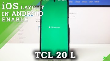 How to Apply iOS Launcher in TCL 20 L - Install iPhone Layout