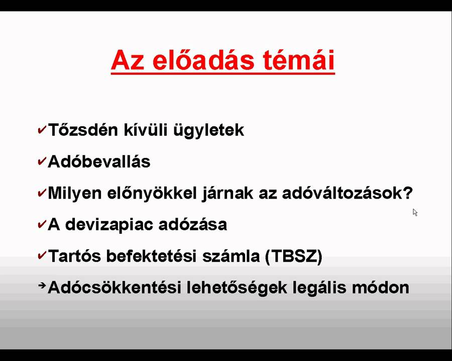 forex befektetési adózás)