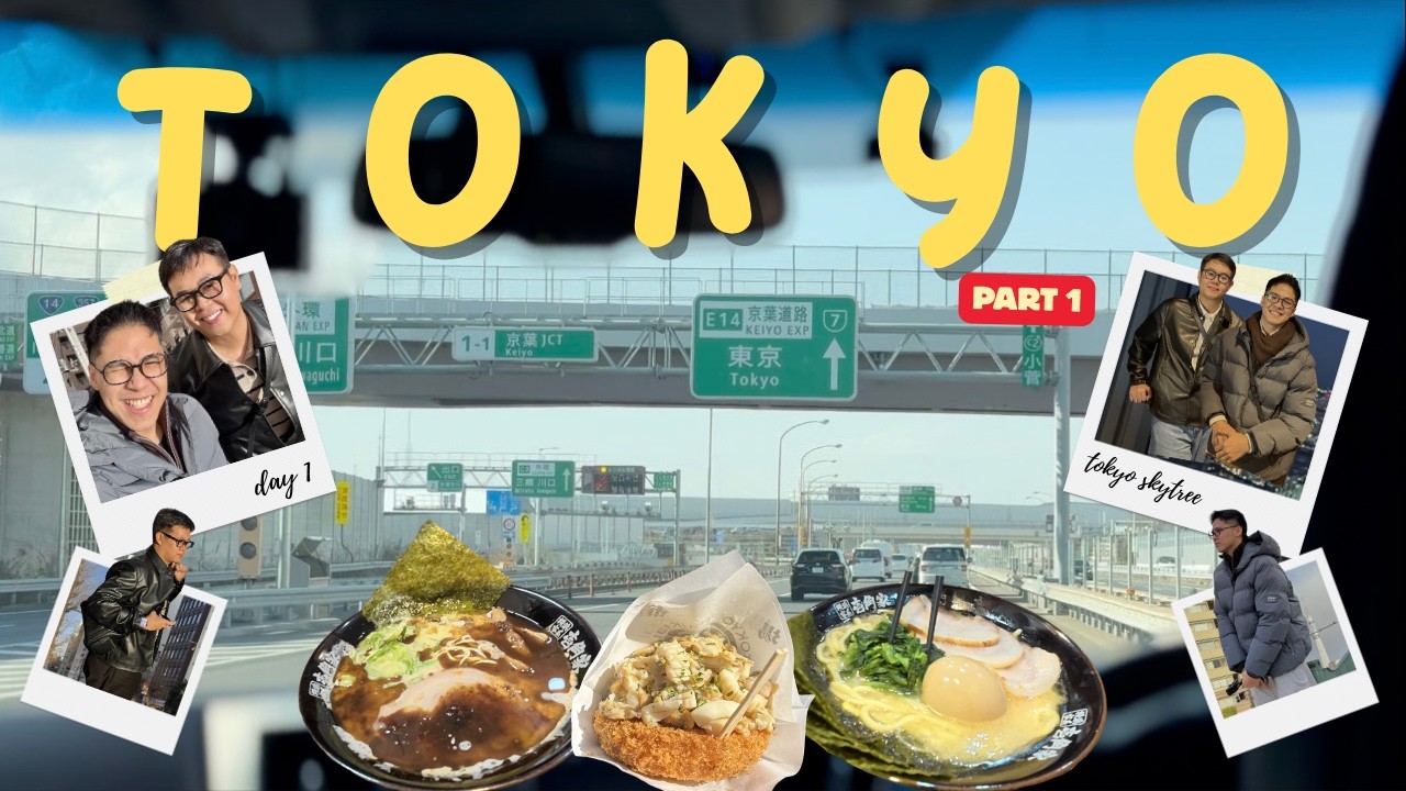 Departure Day ✈ | Tokyo Skytree🗼 | Tsukiji Market 🍜 | JAPAN VLOG PART 1