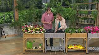 Vegtrug Herb Garden Planter with Shelf on QVC screenshot 4