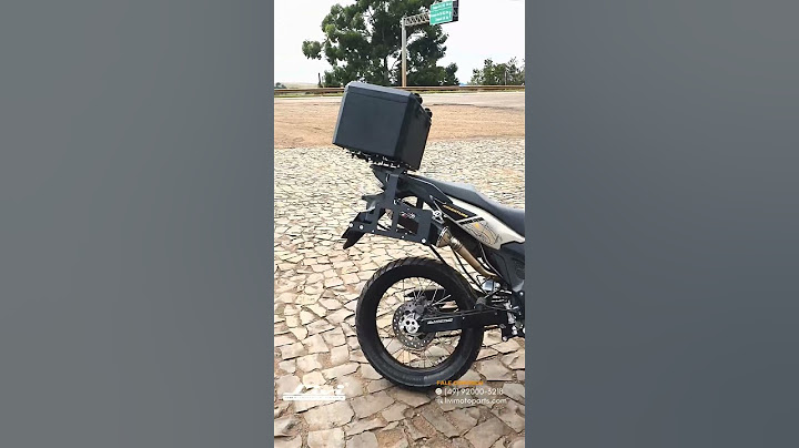 LANÇAMENTO! Baús Laterais + Top Case 43L da HONDA SAHARA 300