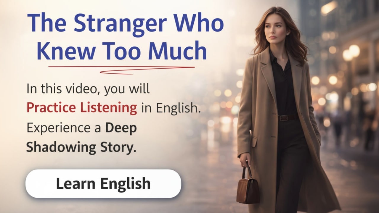 The Stranger Who Knew Too Much… | Deep English Listening Story