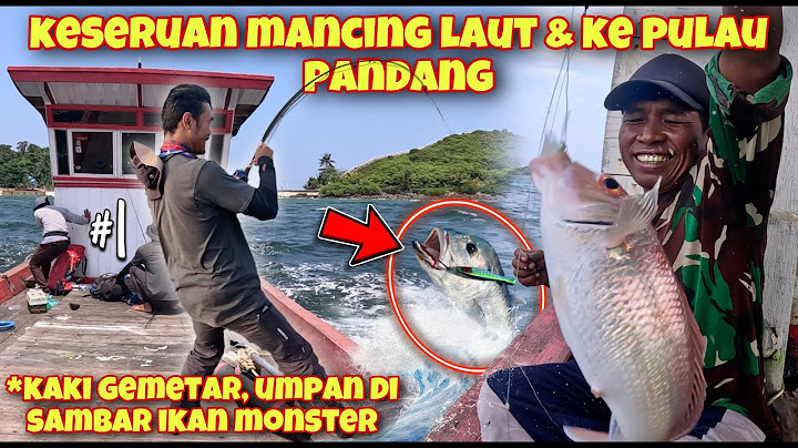 #1 KESERUAN MANCING TENGAH LAUT DI PULAU PANDANG TARGET M0NSTER SAMPAI SEMUA MAB0K LAUT