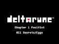 Deltarune Chapter 1 Pacifist - All Secrets/Eggs - Perfect Save File