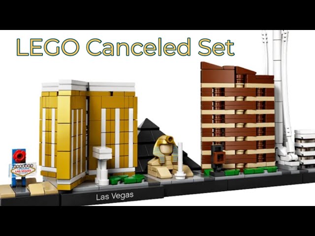 LEGO Canceled Architecture Las Vegas 21038 