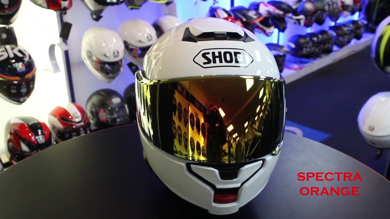 Shoei Visor Colours For Neotec 3 Helmet CNS-3C - YouTube