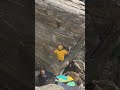 Man in a Yellow Hat climbs Diamondback V12 #bouldering #climbing #monkeybusiness #curiousgeorge