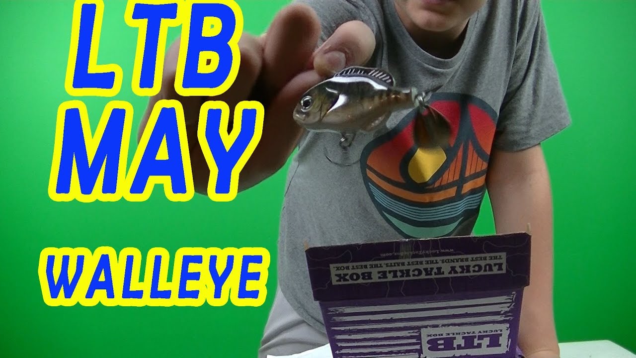 LTB MAY WALLEYE unboxing!! 2018 Lucky Tackle box