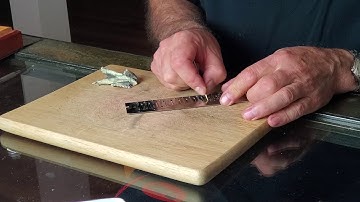 Preparing Reedplates For New Breathsavers #2 Kettlewell