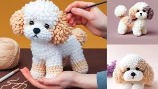 Amigurumi De Cachorro Po A Po Cachorrinho De Crochê