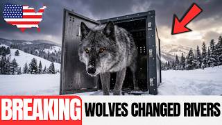 They Released 14 Wolves Into Yellowstone — What They Did to the Rivers STUNNED Everyone Ecosystem Yellowstone How Wolves Change Rivers