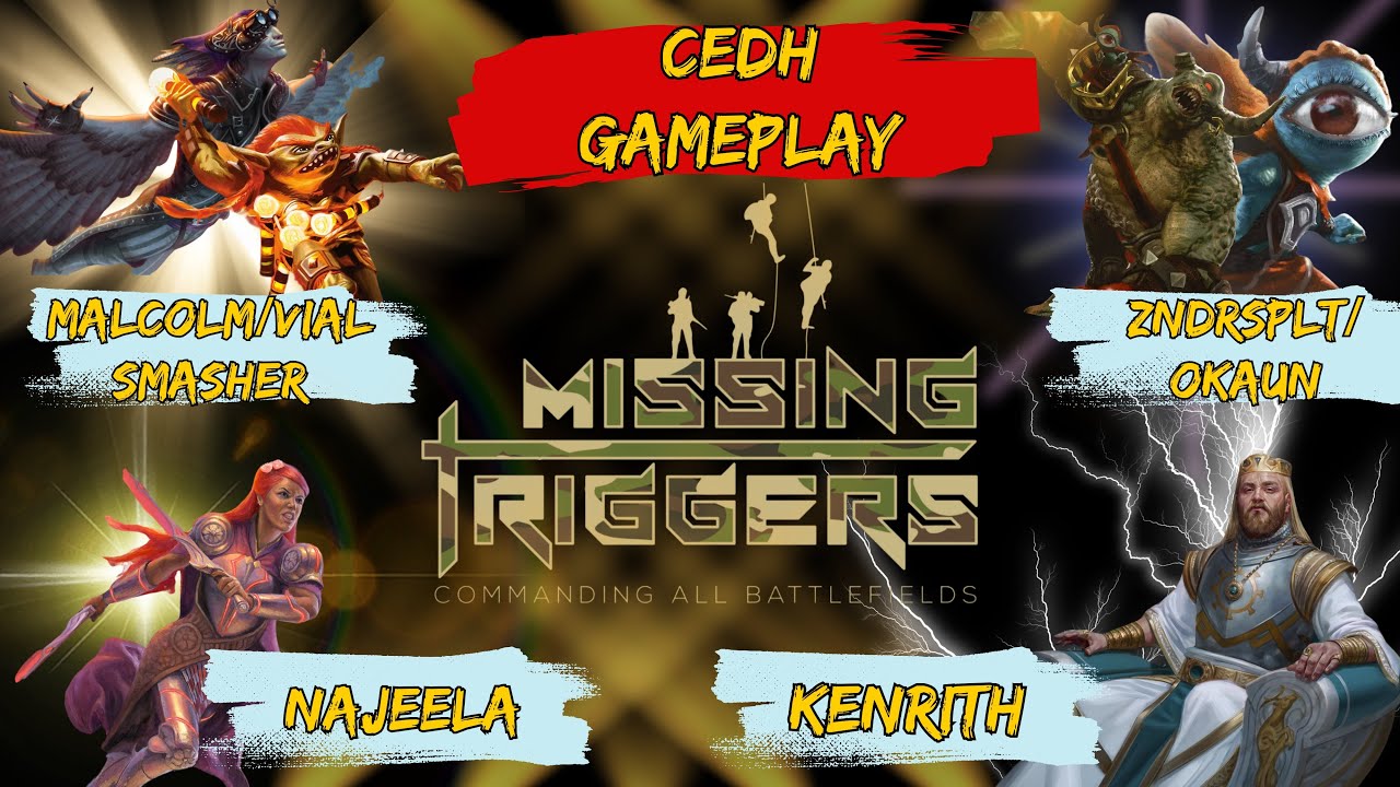 A Super Bowl Sunday cEDH matchup!  Malcolm/Vial Vs Zndrsplt/Okaun Vs Kenrith Vs Najeela thumbnail