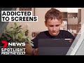 Screen addiction family tries going devicefree for a week  7news spotlight