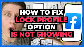 How To Lock Facebook Profile IF Lock Profile Option Is Not Showing