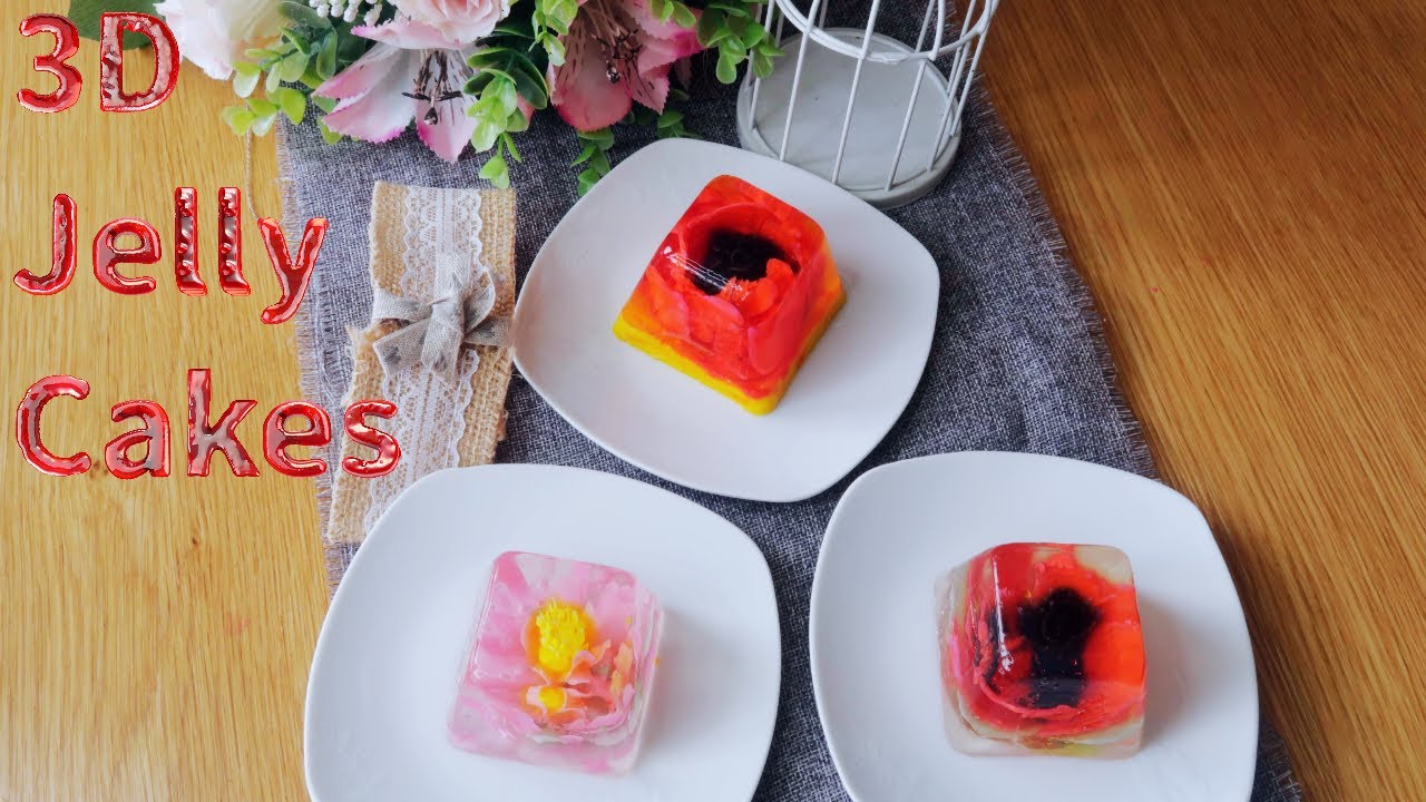 Individual 3D Jelly Cake | Party Idea | Dessert