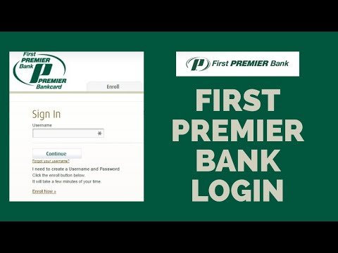 firstpremier.com Sign In: How to Login First Premier Card Account 2021?