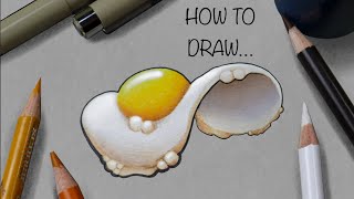 HOW TO DRAW TATTOOS Tutorial (part 3) New School Egg Tattoo