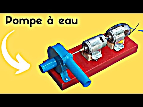 Vidéo: Comment Faire Une Petite Pompe à Eau