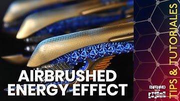 Tutorial: Airbrushed Energy Effect - PHR Golden Fleet for Dropfleet Commander