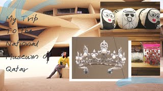 Qatar National Museum | &#39;Space ship&#39; Building | treasure inside
