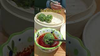 Bola-bola bayam, cemilan sehat#mukbang #cemilansehat #cemilanunik Bola-bola bayam, cemilan sehat#mukbang #cemilansehat #cemilanunik