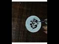 Ganesh ji drawing on coin #viral #painting #artgallery #coinart #ganesh #shorts #shortsvideo #artist