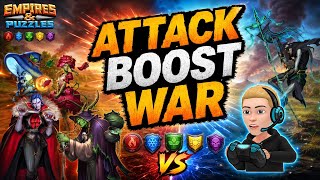 Praetorian Guardians vs Guardains of Romania II - Attack Boost War - Empires And Puzzles