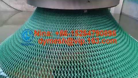 Plastic 3D  net machine with photo +86-15254790898