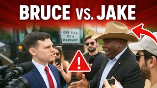 Community Tension Sparks Heated Debate Between Activist and Father.